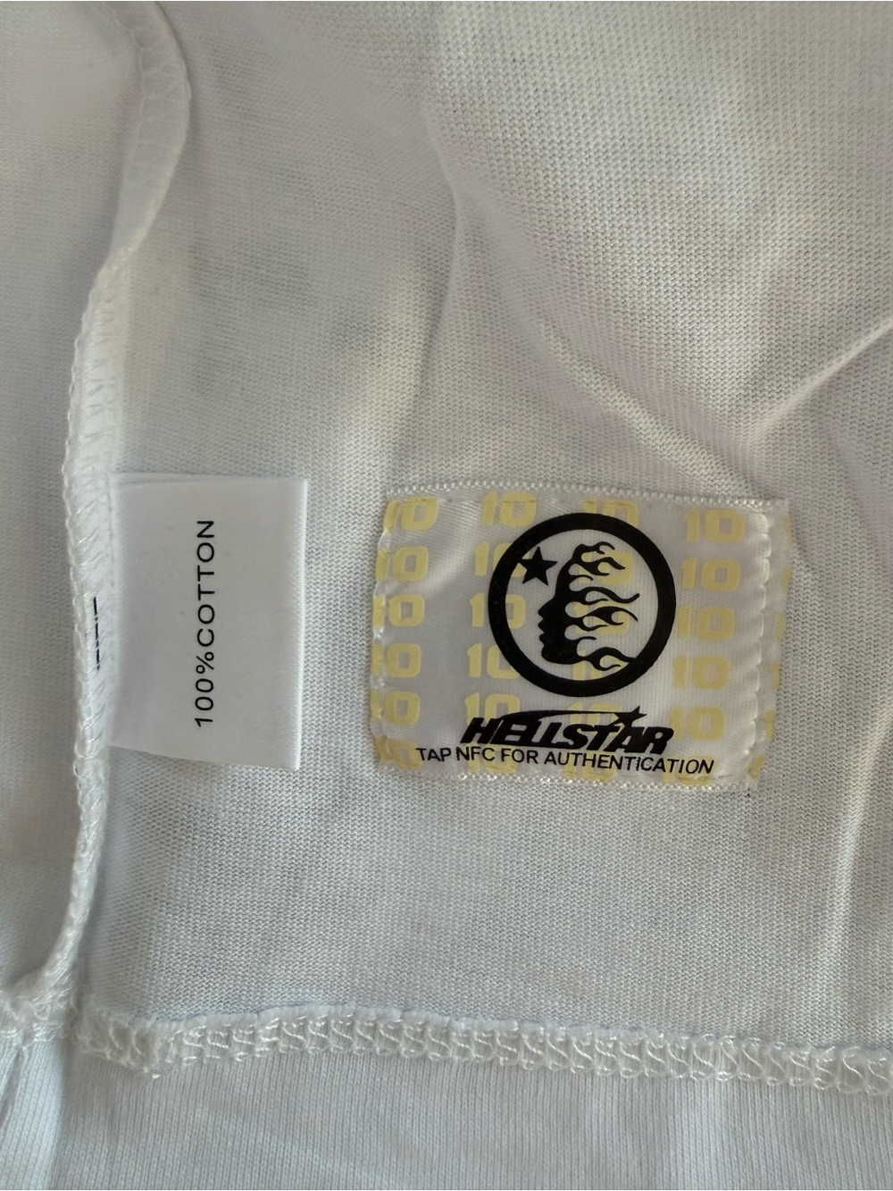 Hellstar Is This What Heaven Sounds Like White T-Shirt NWT Size XL - Picture 7 of 8